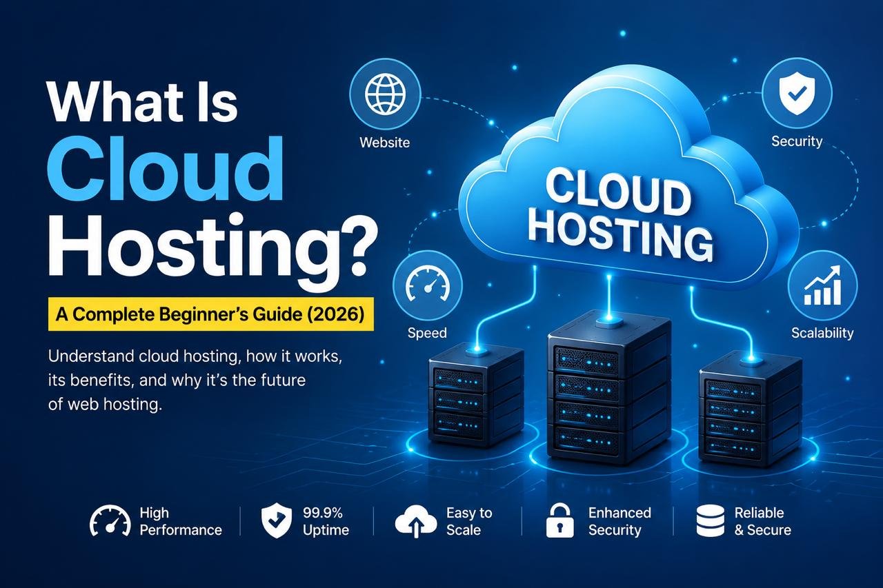 What Is Cloud Hosting? A Complete Beginner’s Guide (2026)