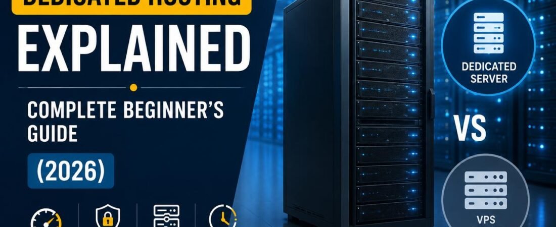 Dedicated Hosting Explained: Complete Beginner’s Guide (2026)