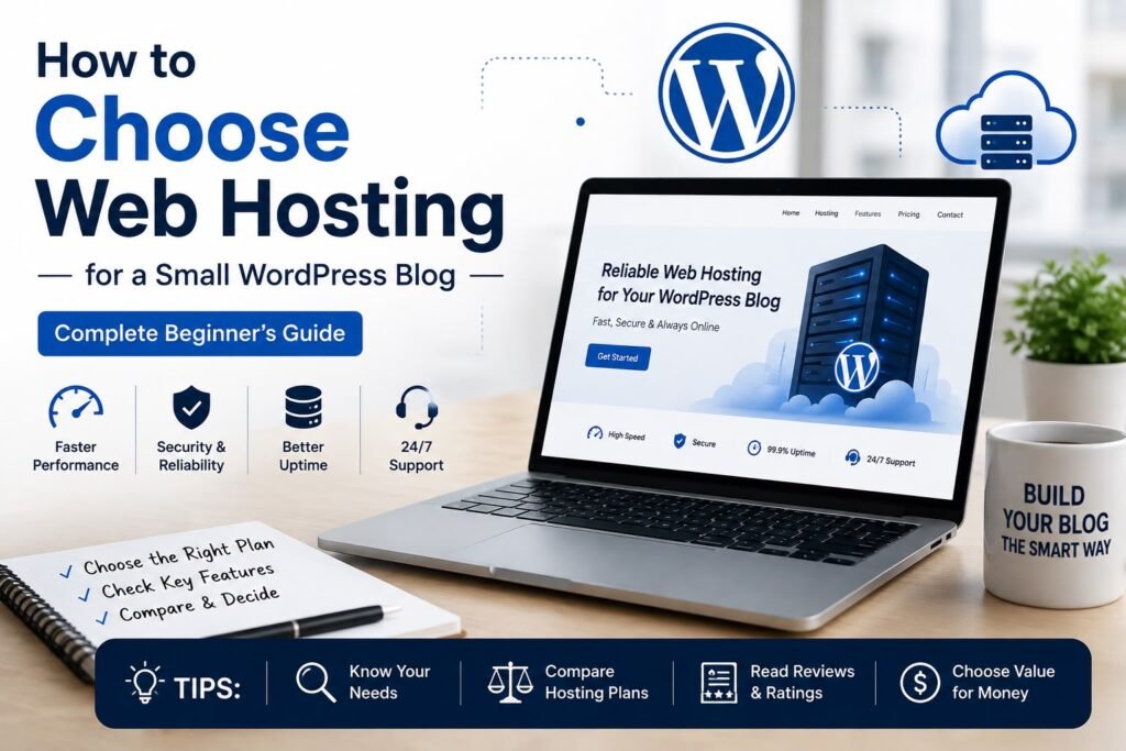 How to Choose Web Hosting for a Small WordPress Blog