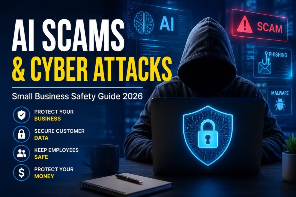 AI scams and cyber attacks small business safety guide 2026